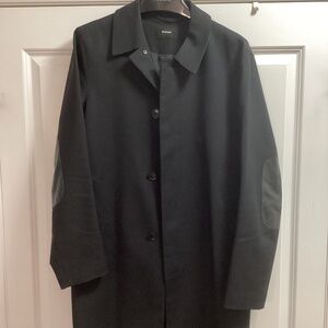 RUDSAK Mens Overcoat - Size L- Black